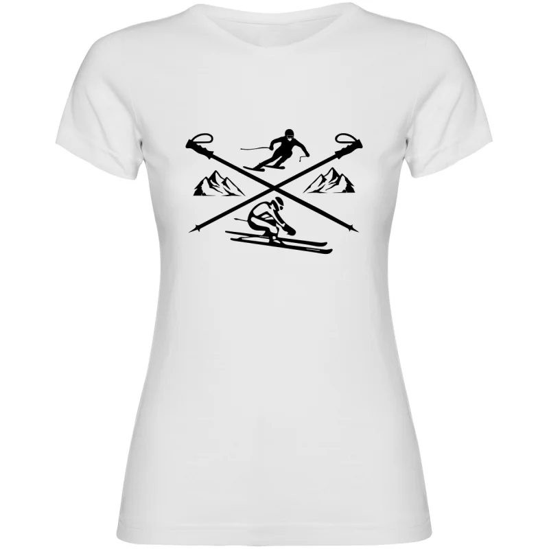 Dámské tričko - LYŽAŘSKÉ HORY