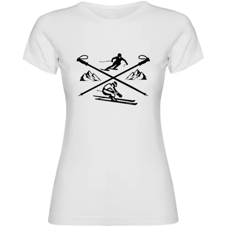 Dámské tričko - LYŽAŘSKÉ HORY