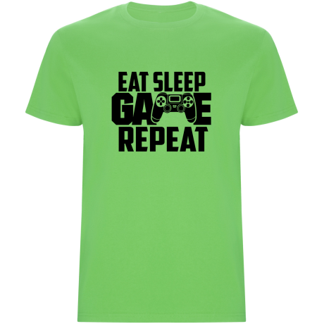 Pánské tričko - EAT, SLEEP , GAME AND REPEAT