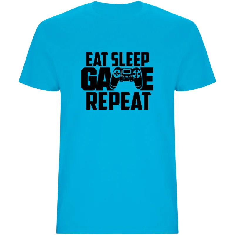 Chlapecké tričko - EAT, SLEEP , GAME AND REPEAT