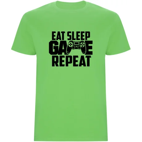 Chlapecké tričko - EAT, SLEEP , GAME AND REPEAT