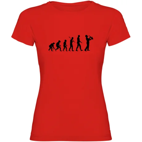 Dámské tričko - MUZIKANTKA EVOLUCE