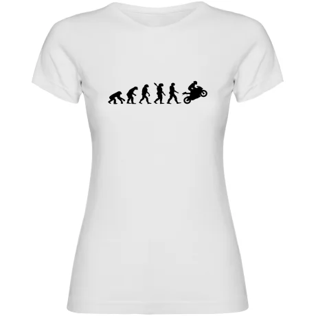 Dámské tričko - MOTORKÁŘKA EVOLUCE