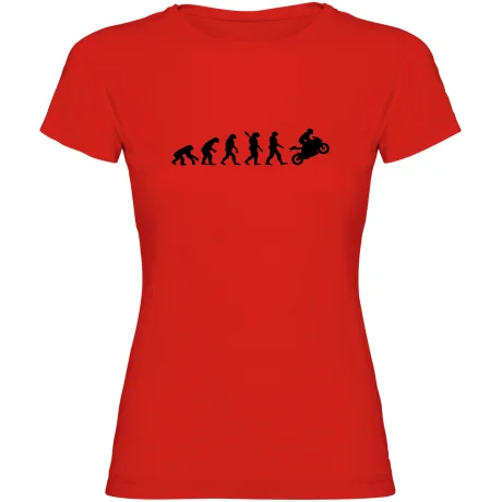 Dámské tričko - MOTORKÁŘKA EVOLUCE