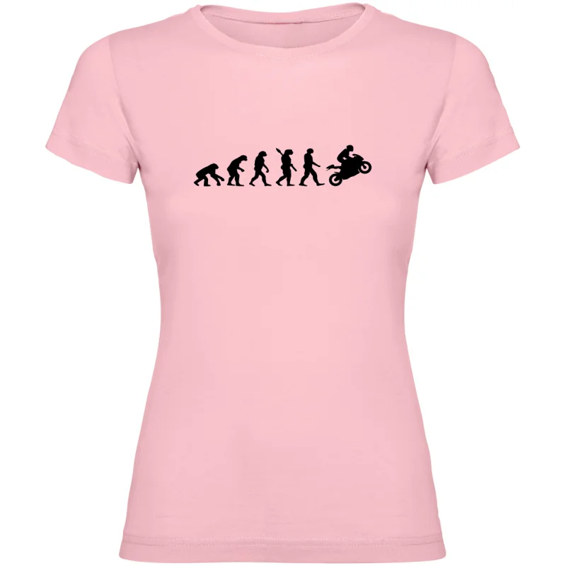 Dámské tričko - MOTORKÁŘKA EVOLUCE