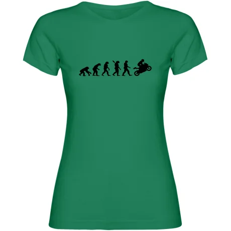 Dámské tričko - MOTORKÁŘKA EVOLUCE