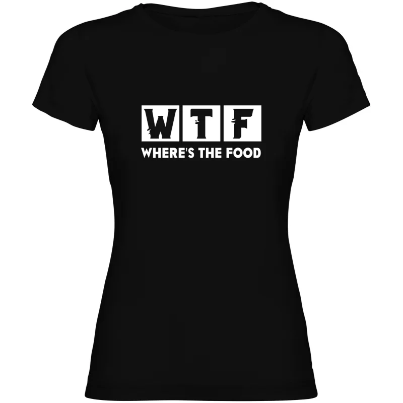 Dámské tričko - WHERES THE FOOD