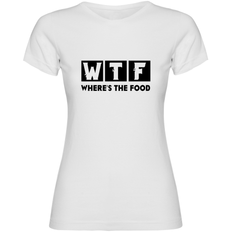 Dámské tričko - WHERES THE FOOD