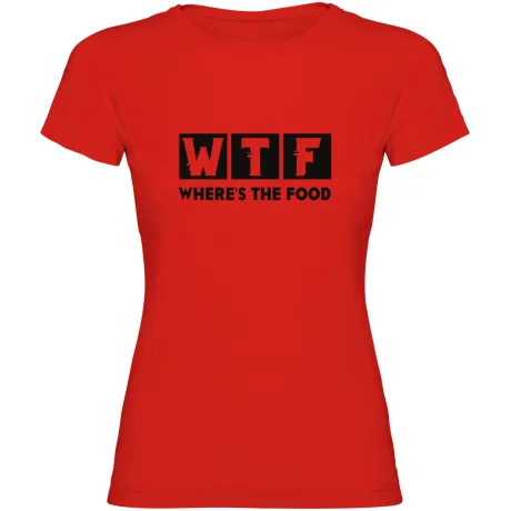 Dámské tričko - WHERES THE FOOD