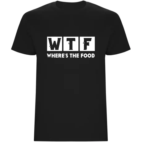 Pánské tričko - WHERES THE FOOD
