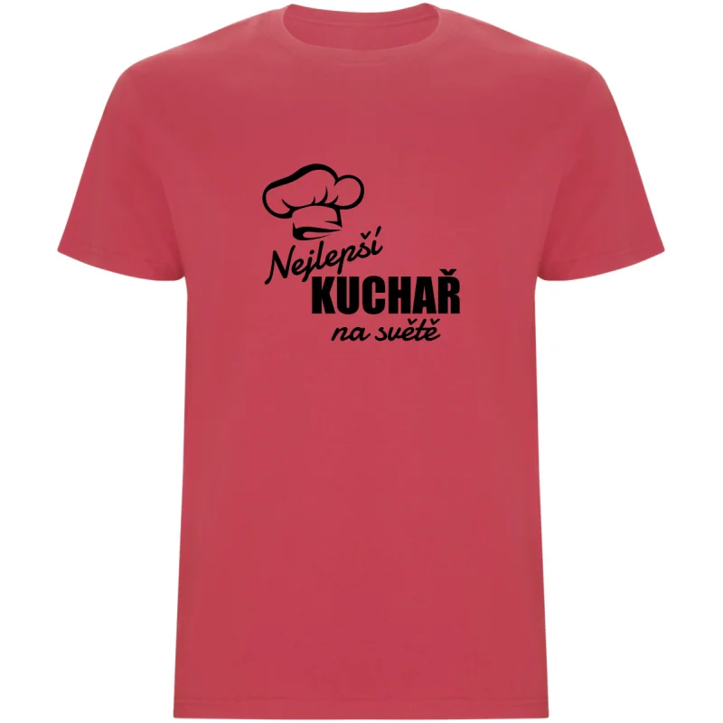 Pánské tričko - NEJLEPŠÍ KUCHAŘ NA SVĚTĚ