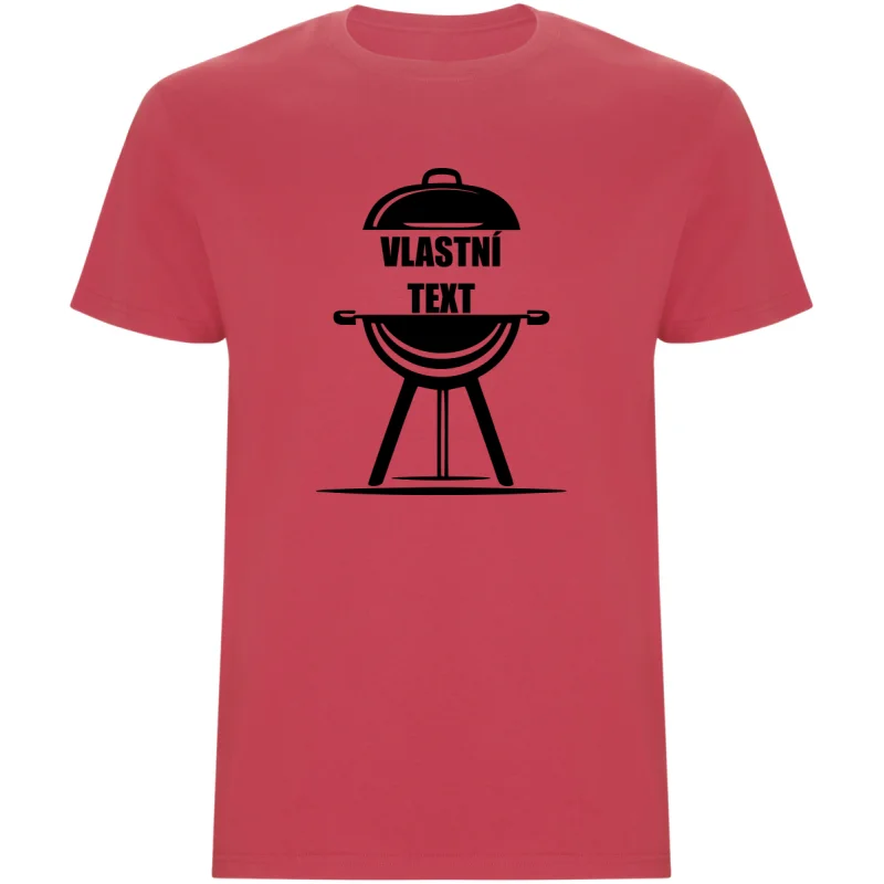 Pánské tričko - GRILL S VLASTNÍM TEXTEM