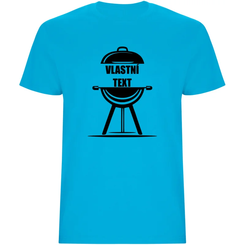 Pánské tričko - GRILL S VLASTNÍM TEXTEM