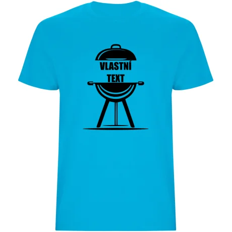 Pánské tričko - GRILL S VLASTNÍM TEXTEM