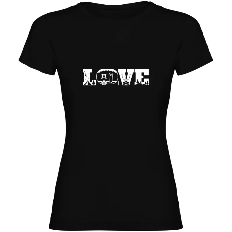 Dámské tričko - CAMPING LOVE
