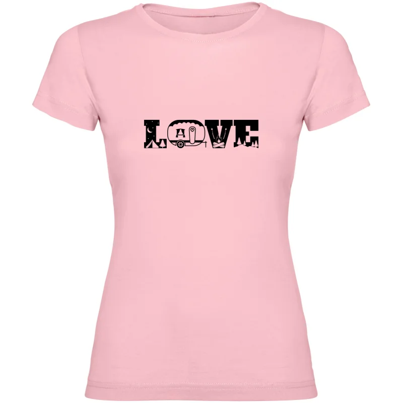 Dámské tričko - CAMPING LOVE