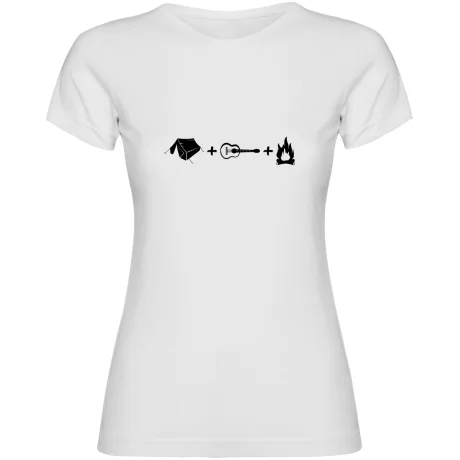 Dámské tričko - CAMPING