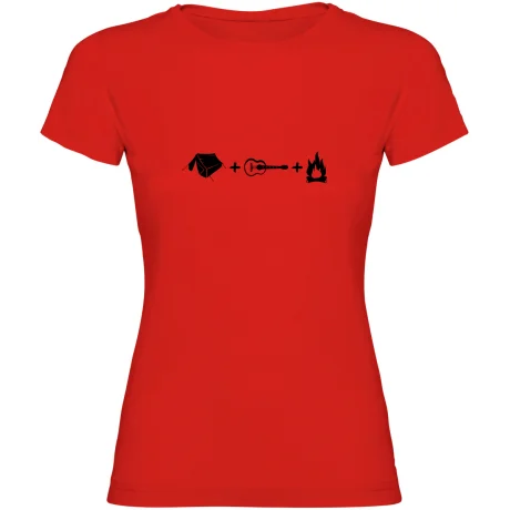 Dámské tričko - CAMPING