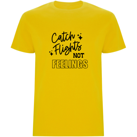 Pánské tričko - CATCH FLIGHTS, NOT FEELINGS