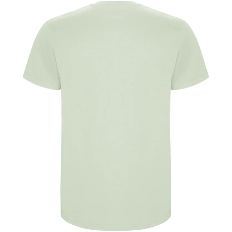 Pánské tričko s vlastním potiskem - mátová (záda)