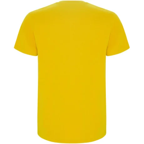Pánské tričko s vlastním potiskem - žlutá (záda)