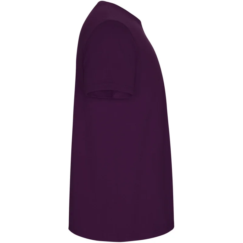 Chlapecké tričko s vlastním potiskem - purpurová (pravý bok)