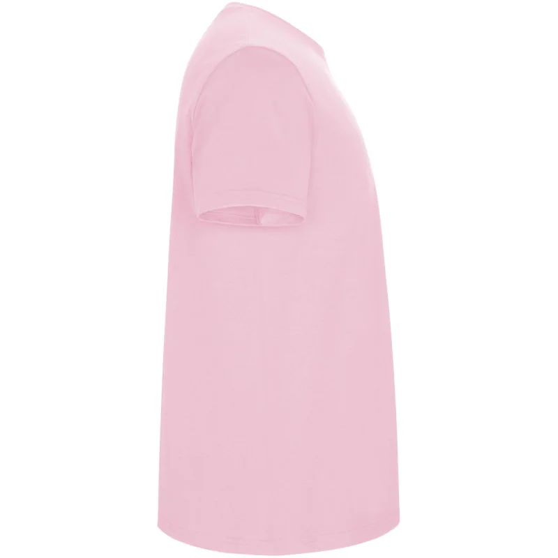 Chlapecké tričko s vlastním potiskem - světle růžová (pravý bok)