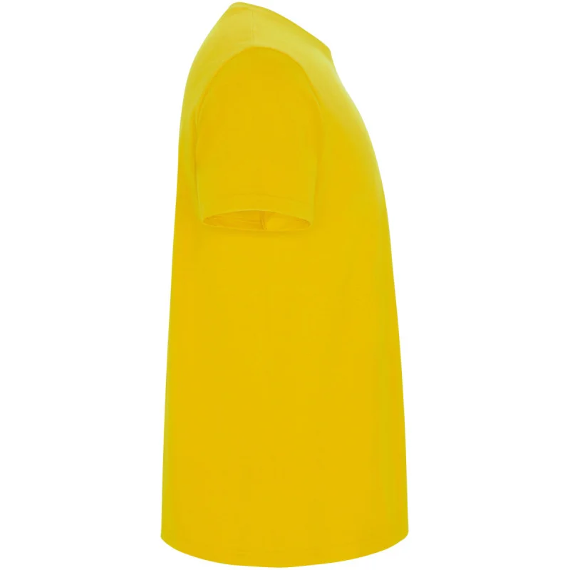 Chlapecké tričko s vlastním potiskem - žlutá (pravý bok)