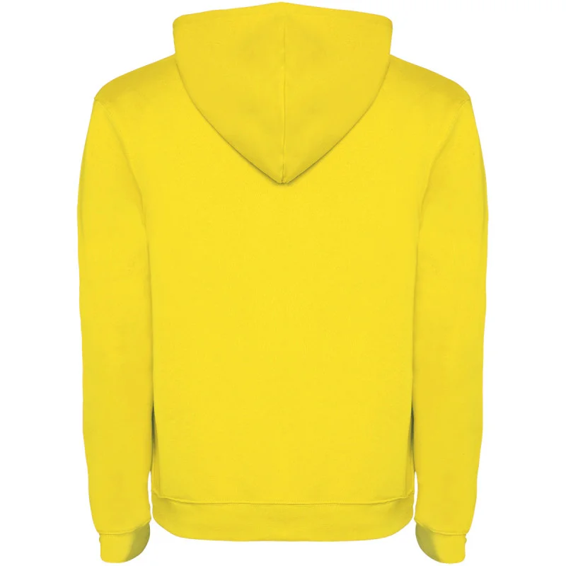 Mikina s vlastním potiskem pro dospělé - žlutá (záda)