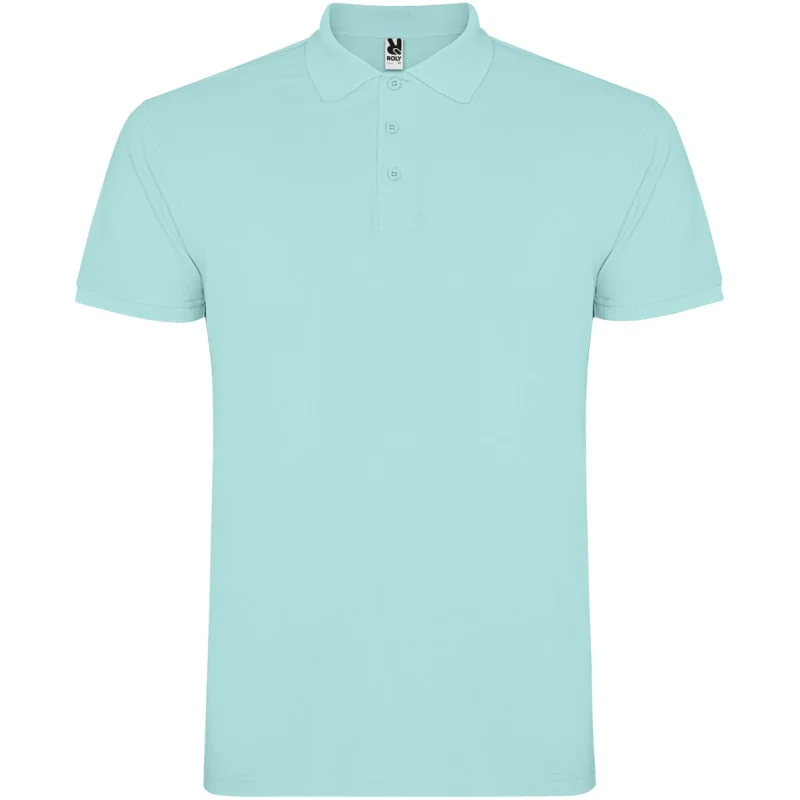 Pánská polokošile s vlastním potiskem - mentolová