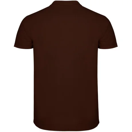 Pánská polokošile s vlastním potiskem - čokoládová