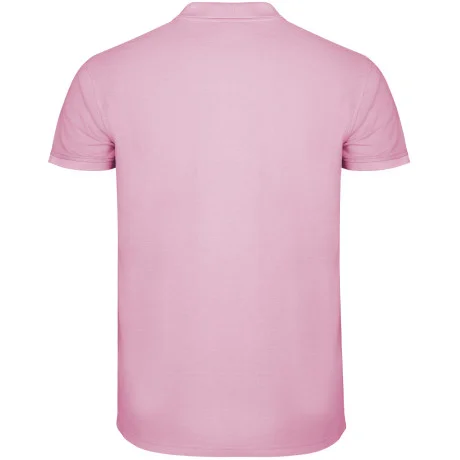 Pánská polokošile s vlastním potiskem - světle růžová