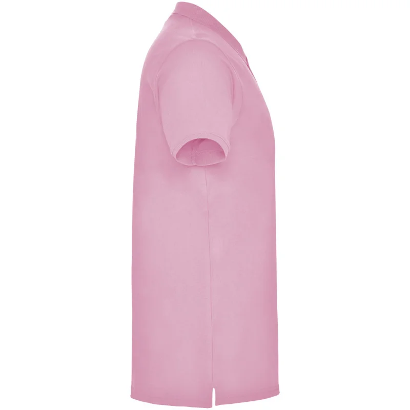 Pánská polokošile s vlastním potiskem - světle růžová