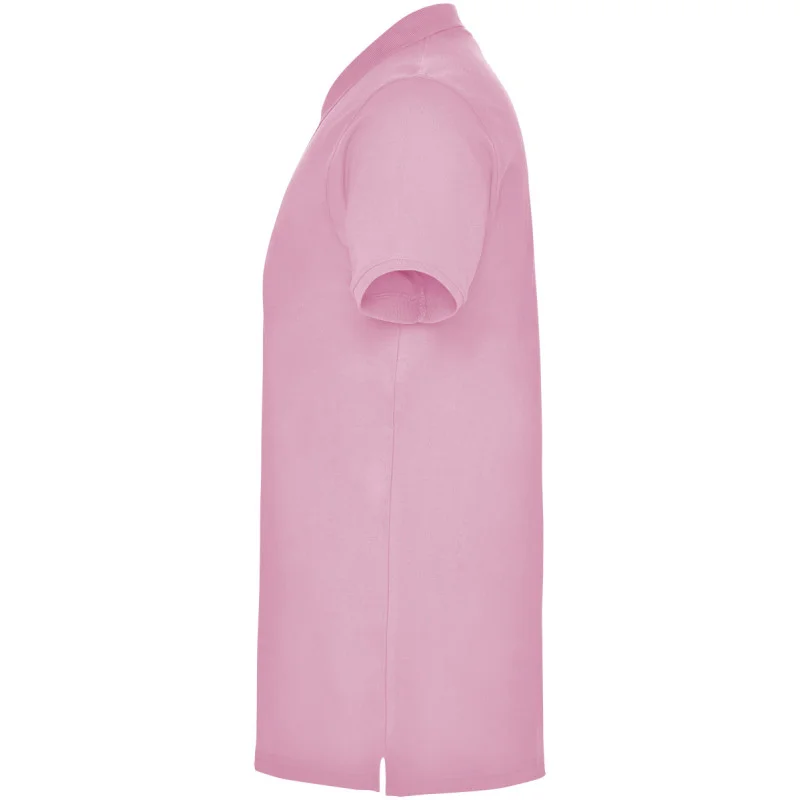 Pánská polokošile s vlastním potiskem - světle růžová