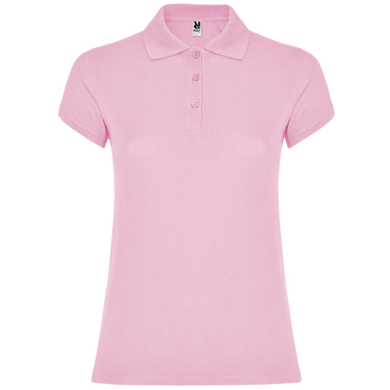 Dámská polokošile s vlastním potiskem - světle růžová