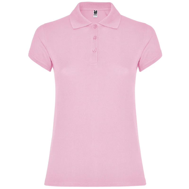 Dámská polokošile s vlastním potiskem - světle růžová