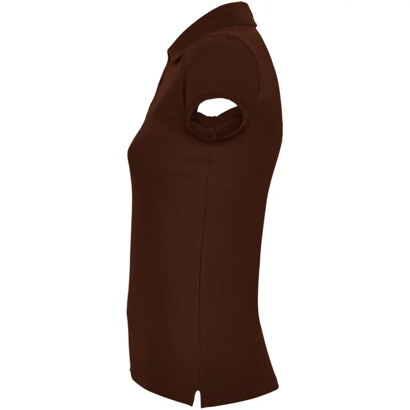 Dámská polokošile s vlastním potiskem - čokoládová