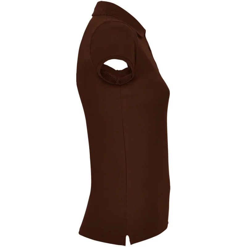 Dámská polokošile s vlastním potiskem - čokoládová