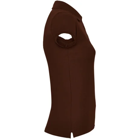 Dámská polokošile s vlastním potiskem - čokoládová