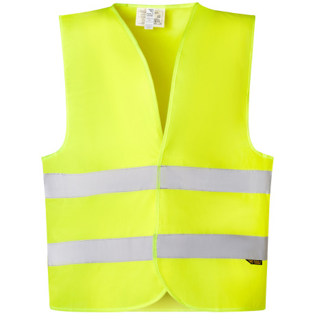 Reflexní vesta s vlastním potiskem - žlutá