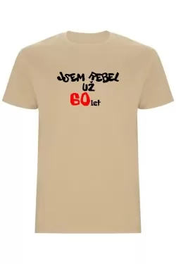 Pánské tričko - JSEM REBEL UŽ 60 LET
