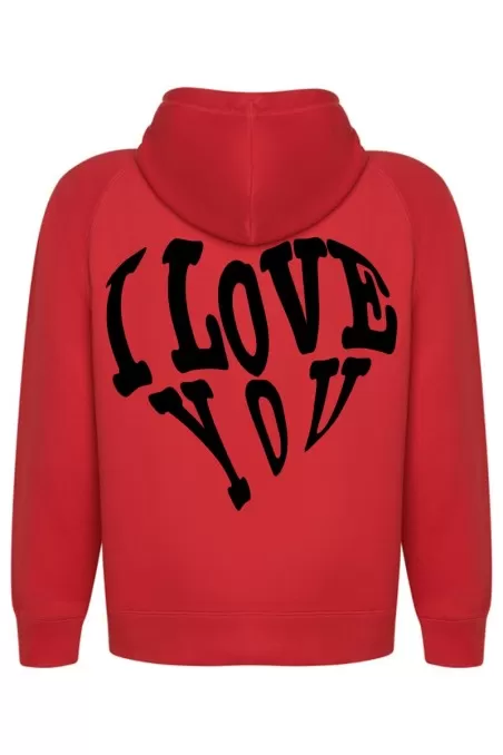 Dámská mikina - I LOVE YOU