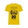 Pánské tričko - CHEERS BEERS TO 20 YEARS