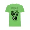 Pánské tričko - CHEERS BEERS TO 60 YEARS