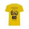 Pánské tričko - CHEERS BEERS TO 60 YEARS