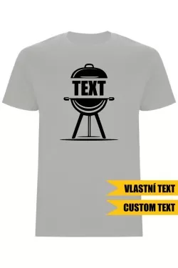 Pánské tričko - GRILL S VLASTNÍM TEXTEM