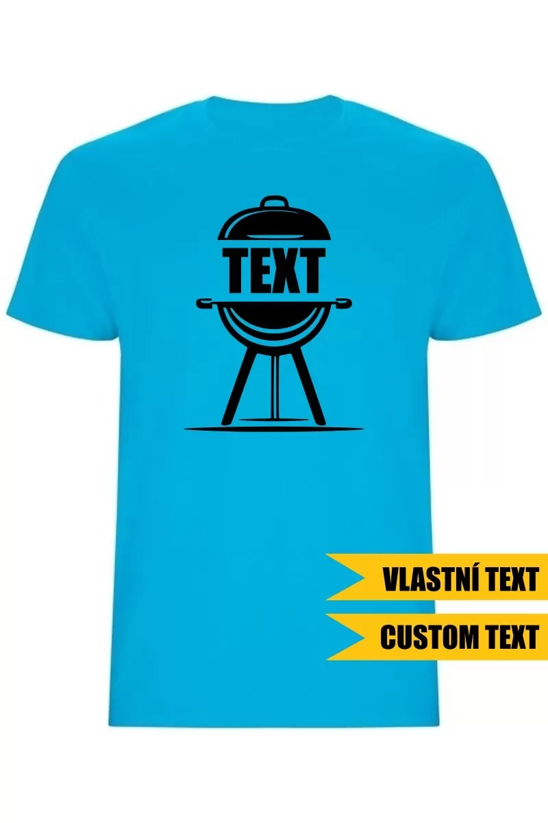 Pánské tričko - GRILL S VLASTNÍM TEXTEM