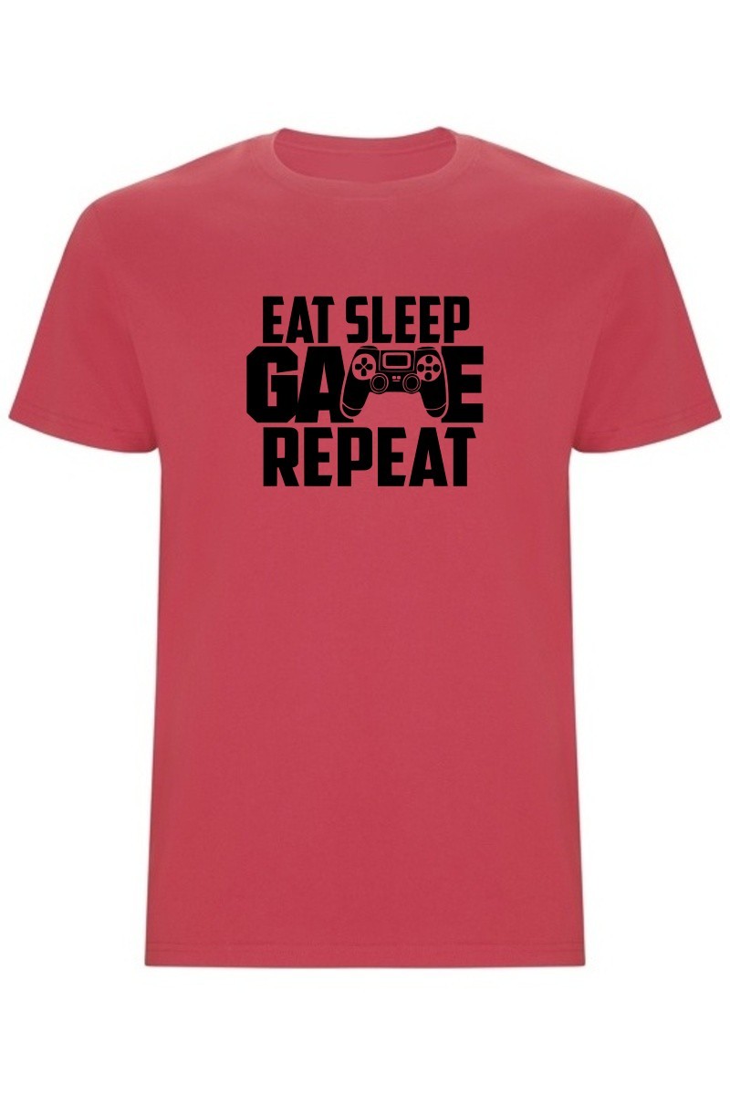 Pánské tričko - EAT, SLEEP , GAME AND REPEAT