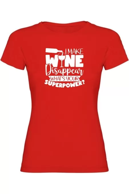 Dámské tričko - I MAKE WINE DISAPPEAR
