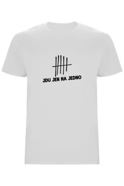 Pánské tričko - JDU JEN NA JEDNO